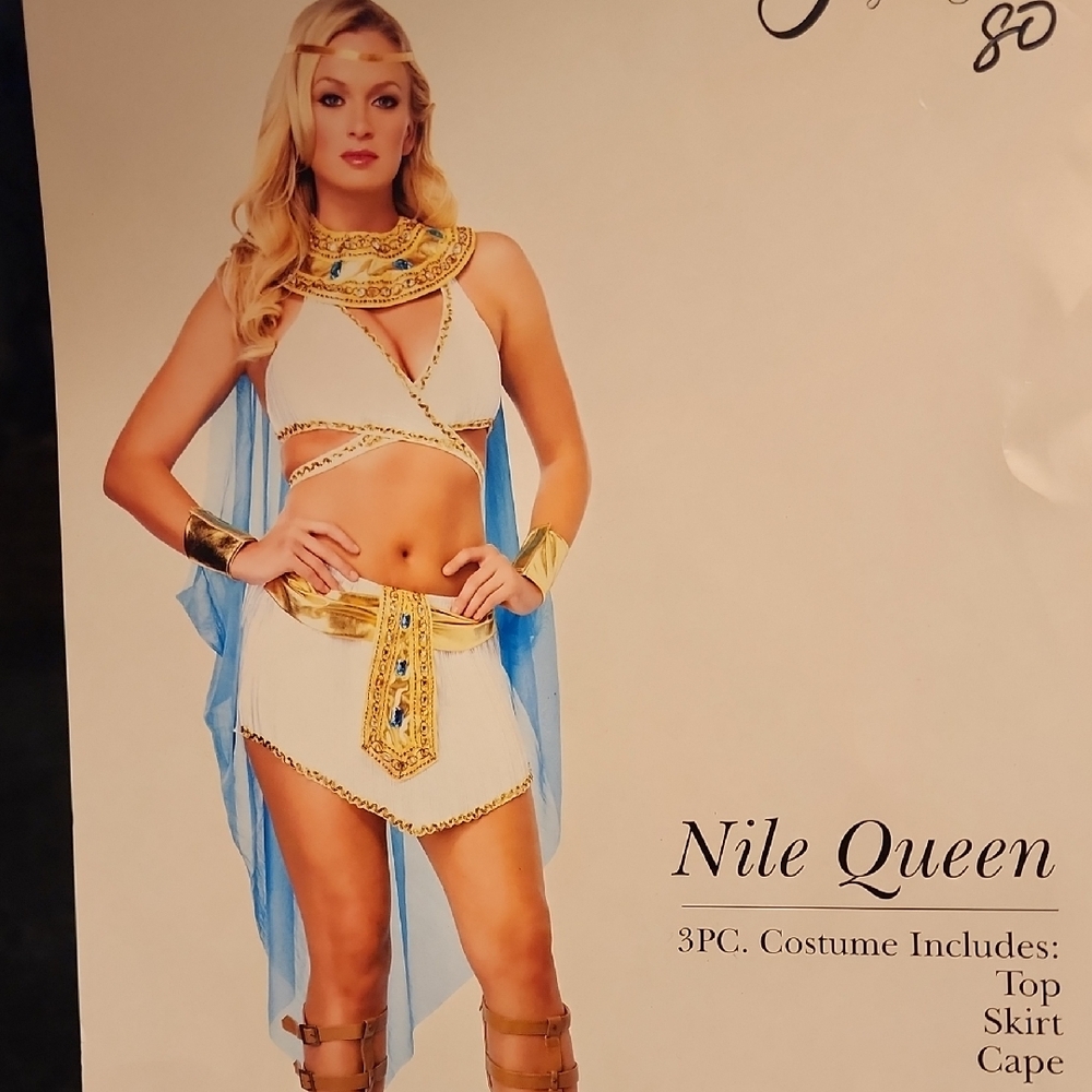 Leg Avenue Nile Queen Costume - White and Blue